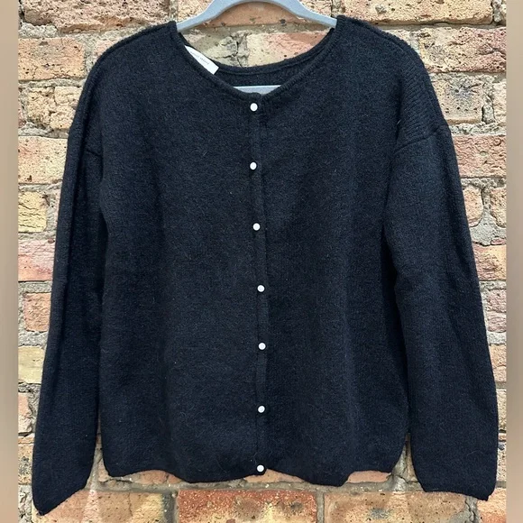 Sézane - Gilet Gaspard - Cardigan - Black - Size Small - Picture 1 of 3